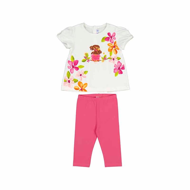 Girls 2 Pc Legging Set w/Top