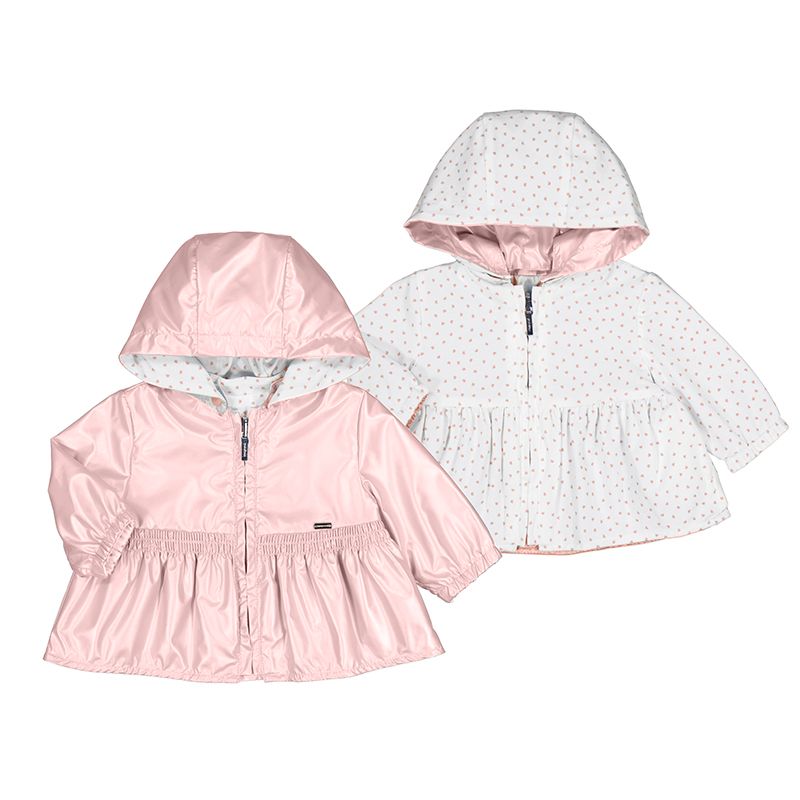 Baby Rose Reversible Windbreaker