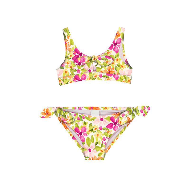 Multi Color Print Bikini