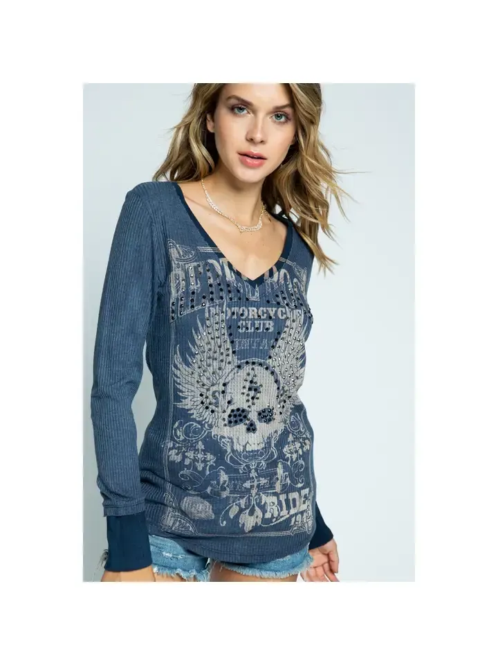 LS Top w/Skull