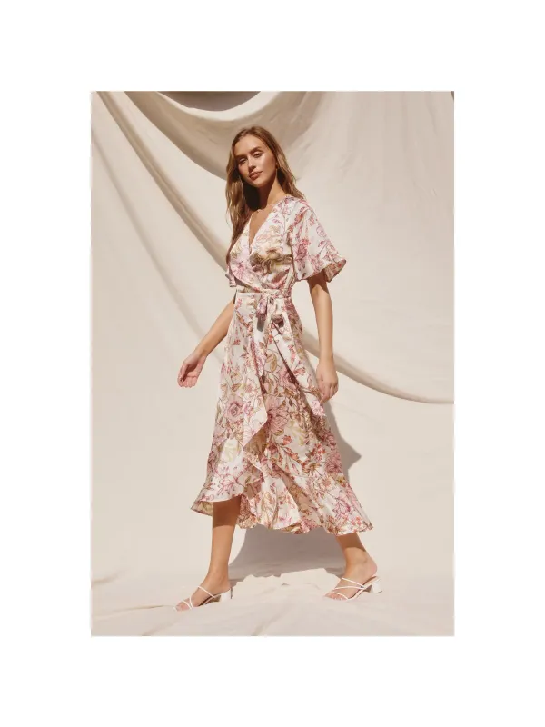Ladies Soft Floral Dress