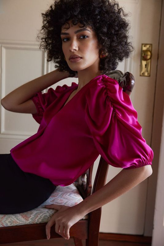 Opulenie Pink Top