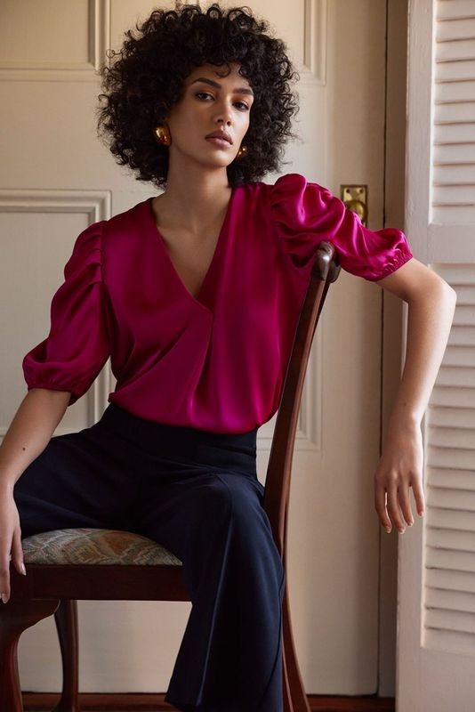 Opulenie Pink Top