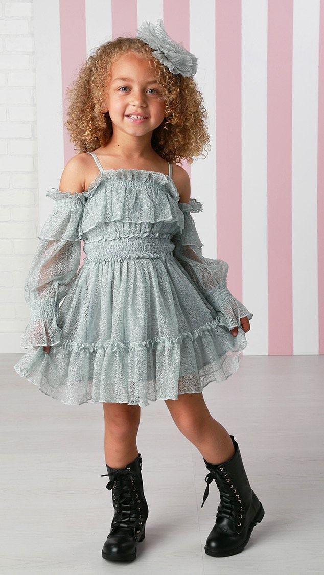Avery Dress Silver