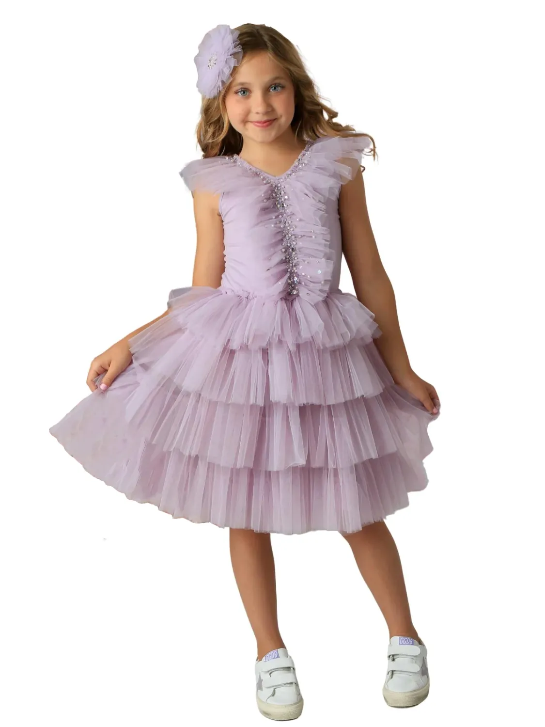 Philippa Lilac Dress
