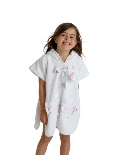 BEACH PONCHO GIRL, Color: ballerinas [s4], Size: Small