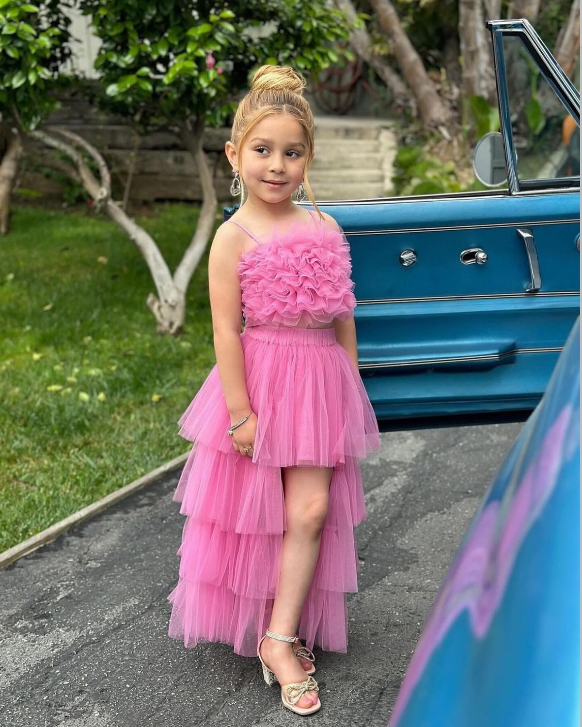 Candy Pink Piaf Dress