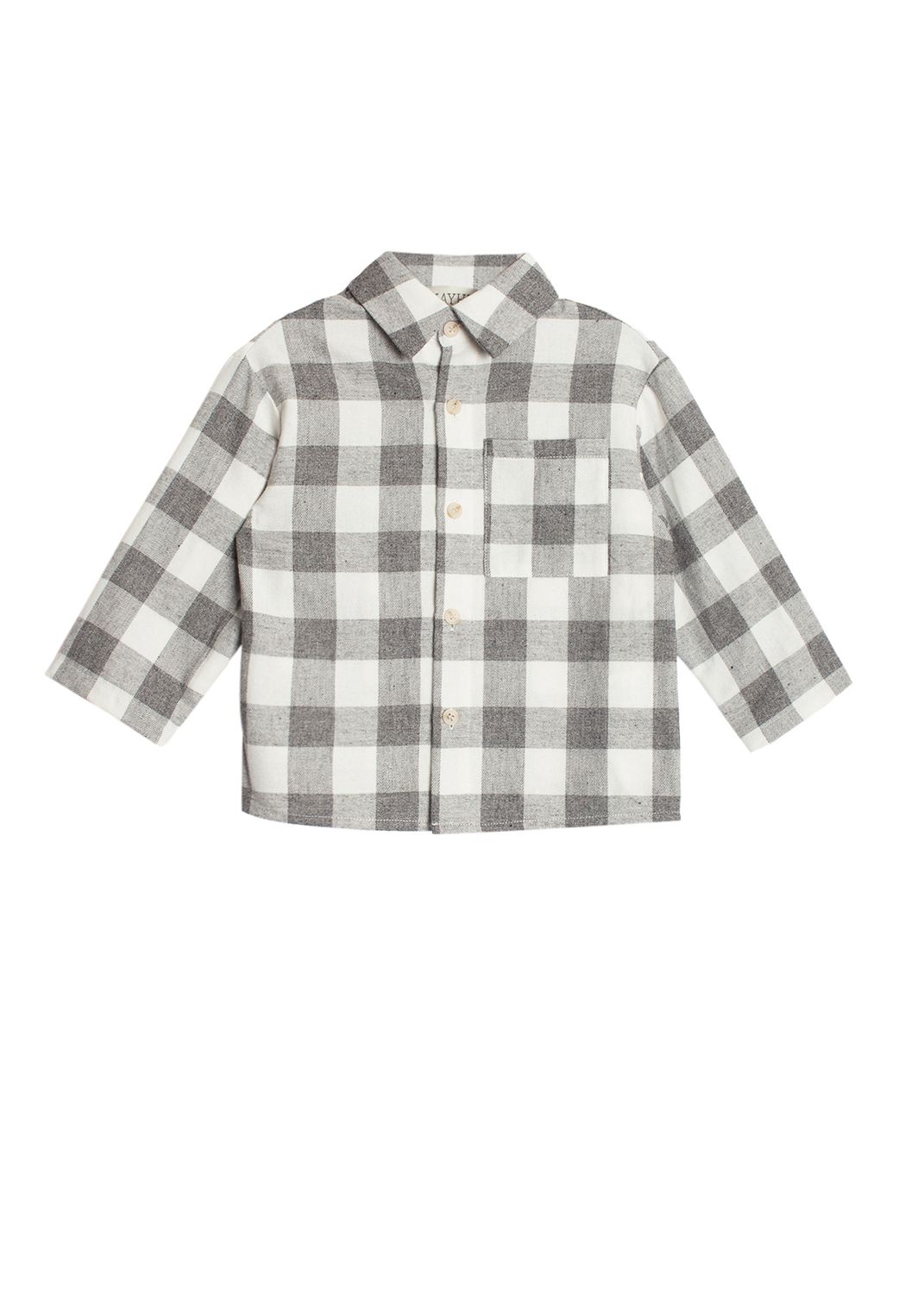 The Brothers Flannel Grey Long Sleeve Shirt