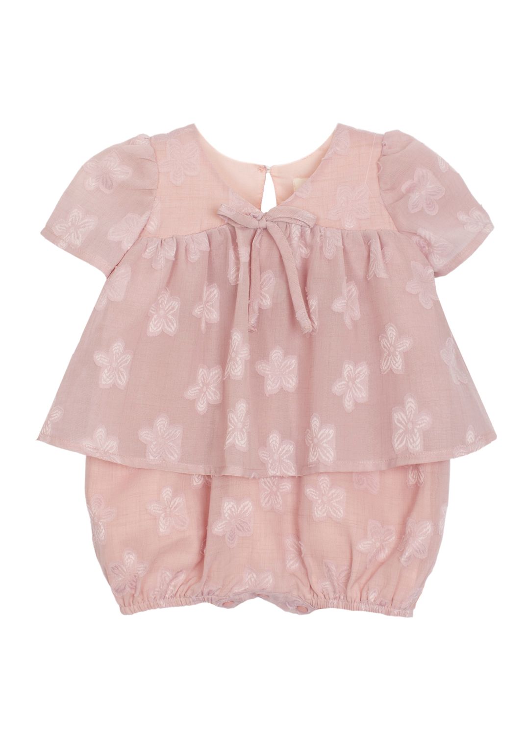 Pink Sakura Chiffon Romper