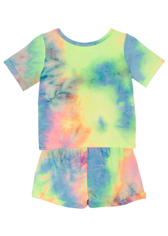 2 Pc Set All Glow No Filter Tie-Dye