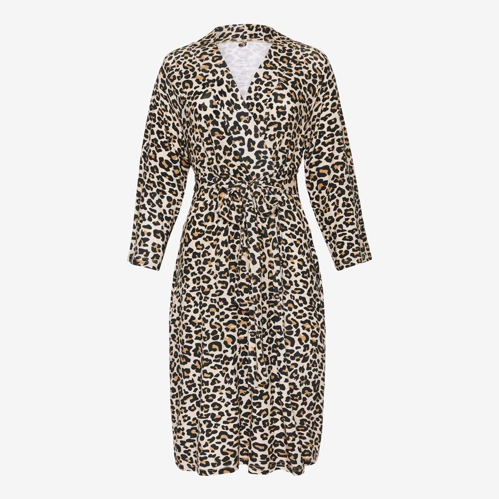 Lana Leopard Robe, Size: S/M