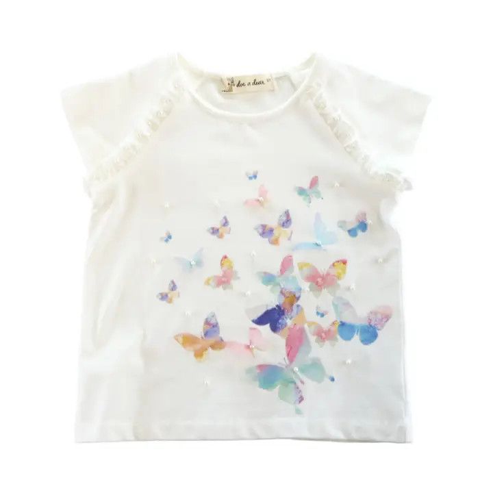 Butterfly Top, Size: 2T