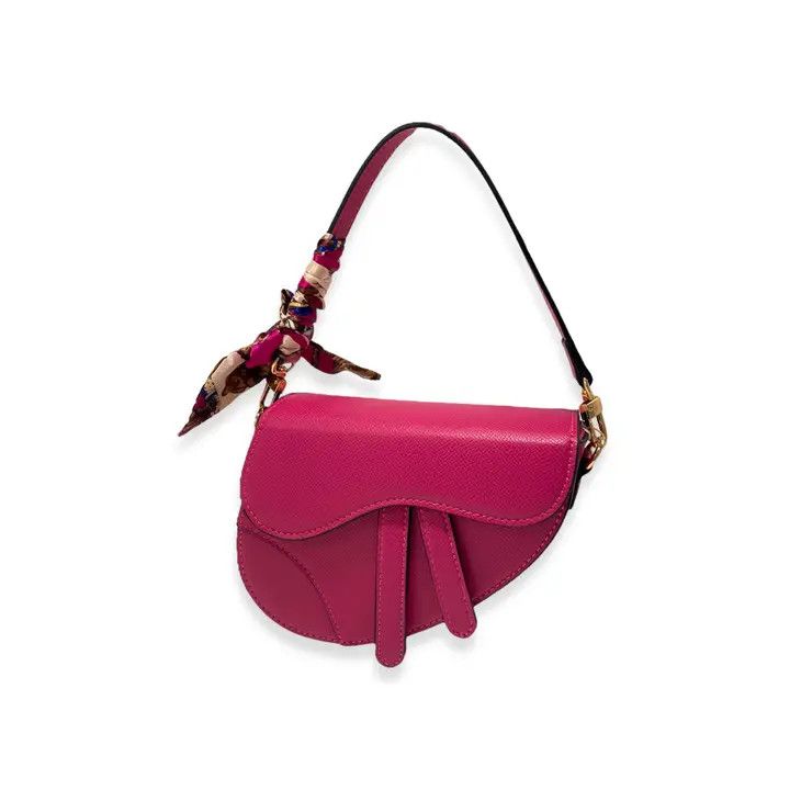 Mini Saddle Purse w/ Scarf