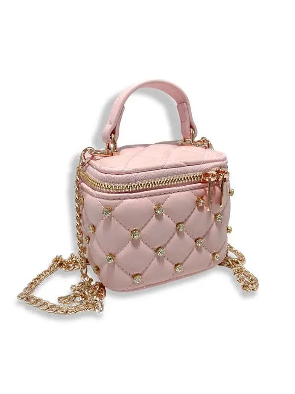 Pink Embellished Purse