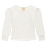 LS Top White w/Pearls