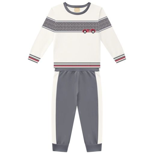 2 Pc Jogging Set w/ Car, Size: 2