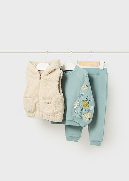 Emerald 3 Pc Tracksuit Vest
