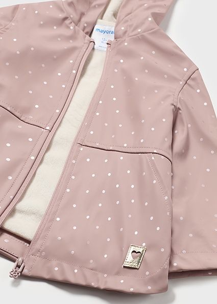Blush Rain Coat