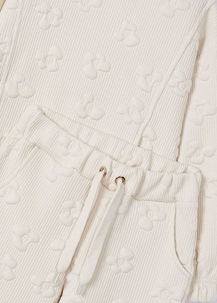 2 Pc Chickpea Padded Tracksuit