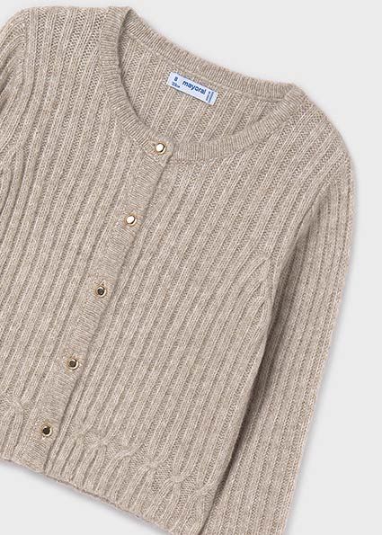 Heather Stone Knit Cardigan