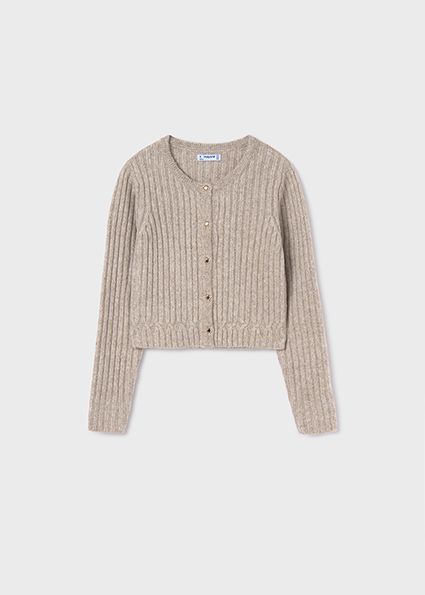Heather Stone Knit Cardigan