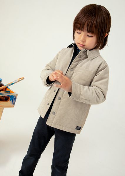 Tan / Black Overshirt