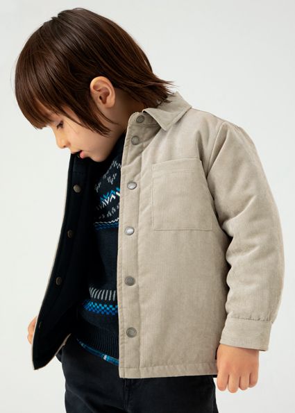 Tan / Black Overshirt