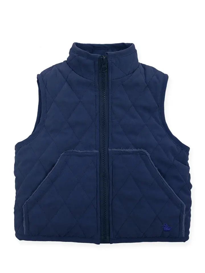 Navy Barn Vest