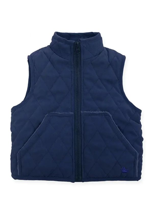 Navy Barn Vest