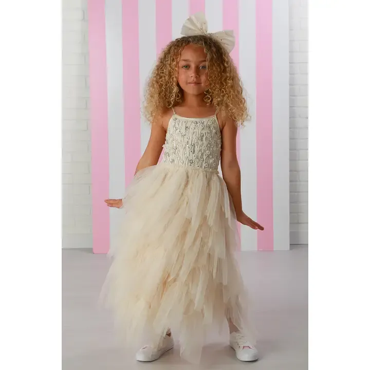 Ivory Diana Dress, Size: 4t/4