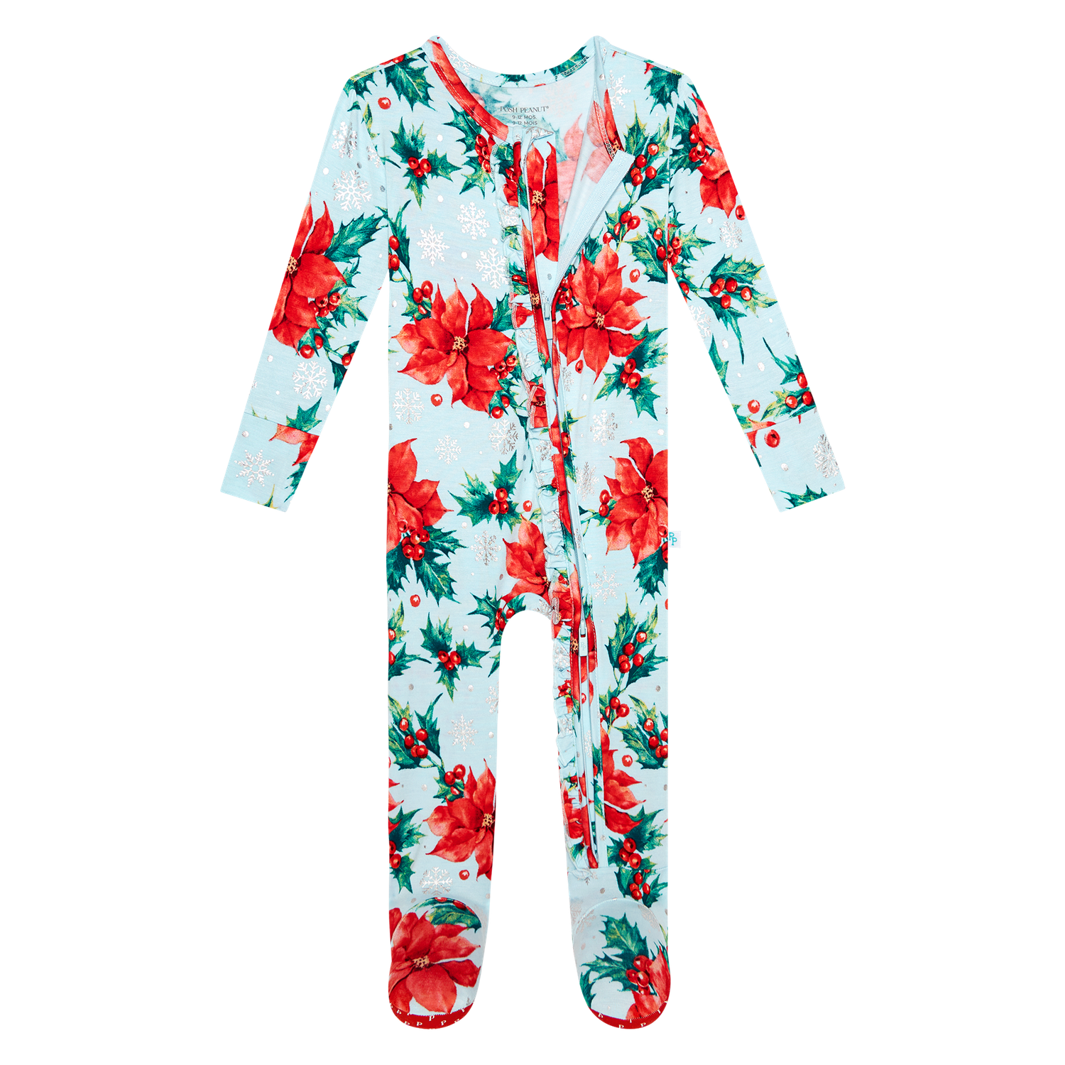 Winter Lilly - Ruffled Footie