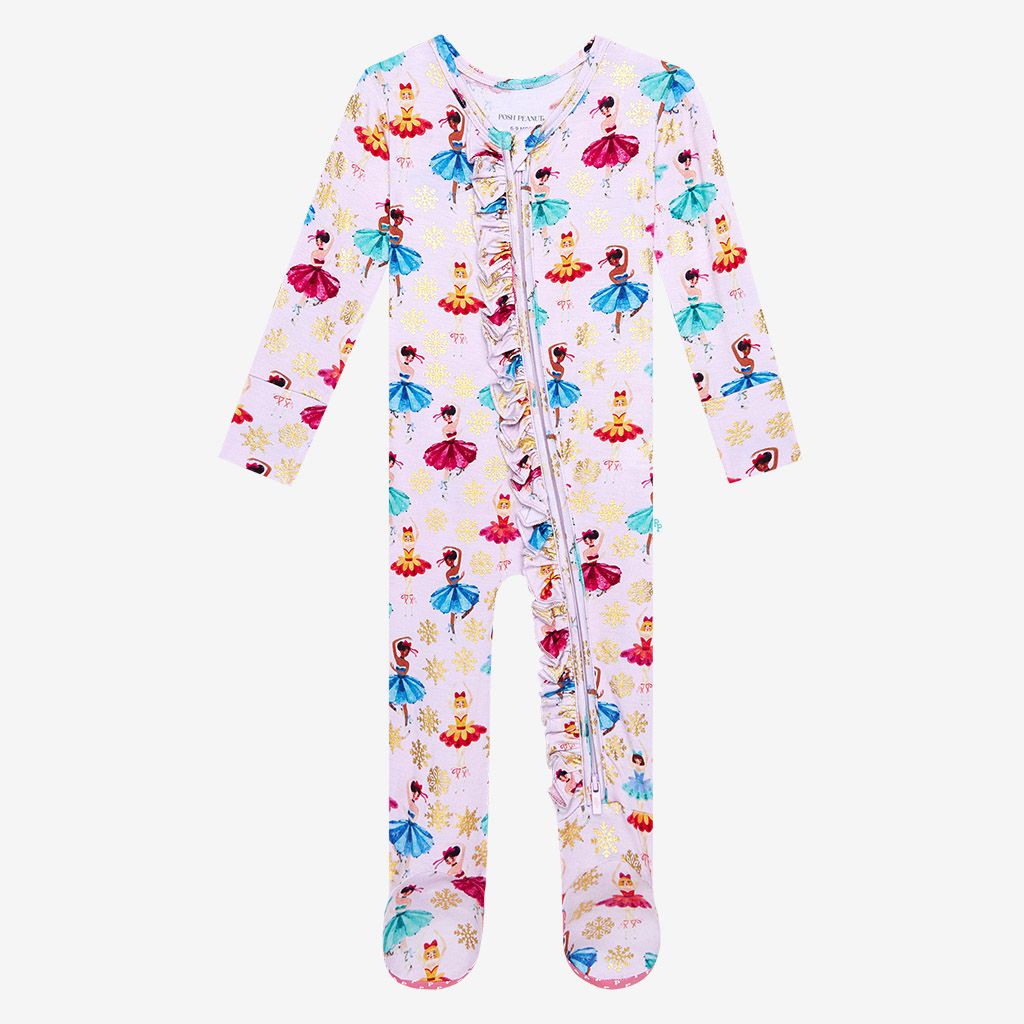Adalyn Ruffled Footie