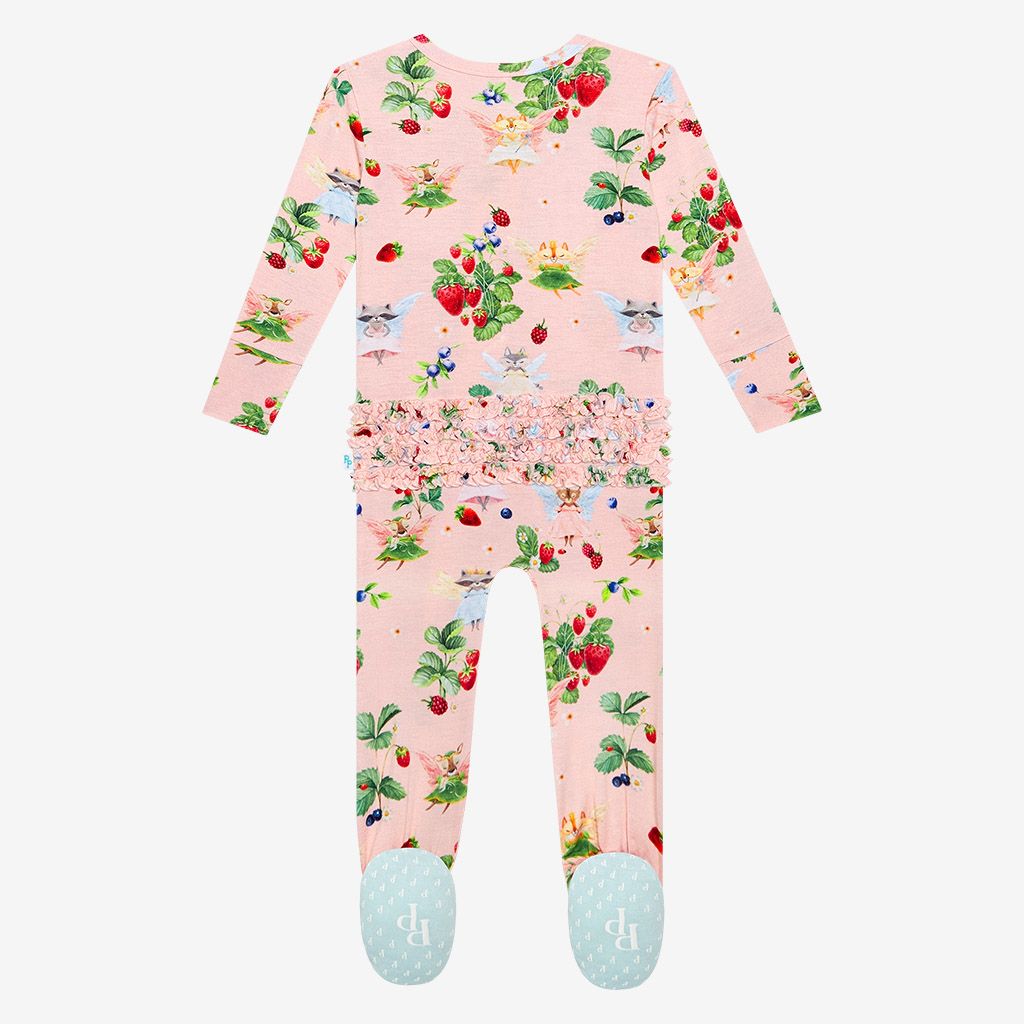 Annabelle Ruffled Footie