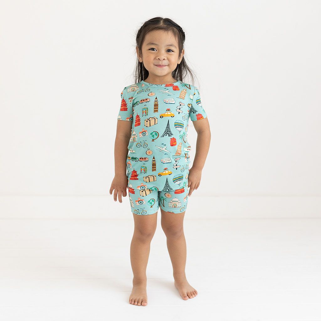 Around The World Short Sleeve /Short Set