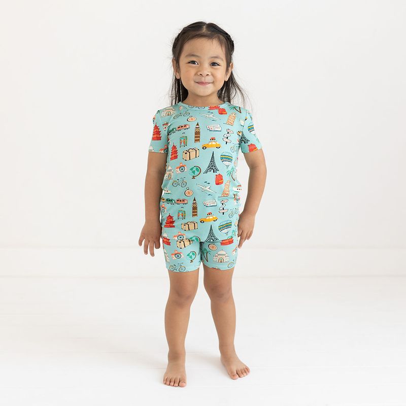 Around The World Short Sleeve /Short Set