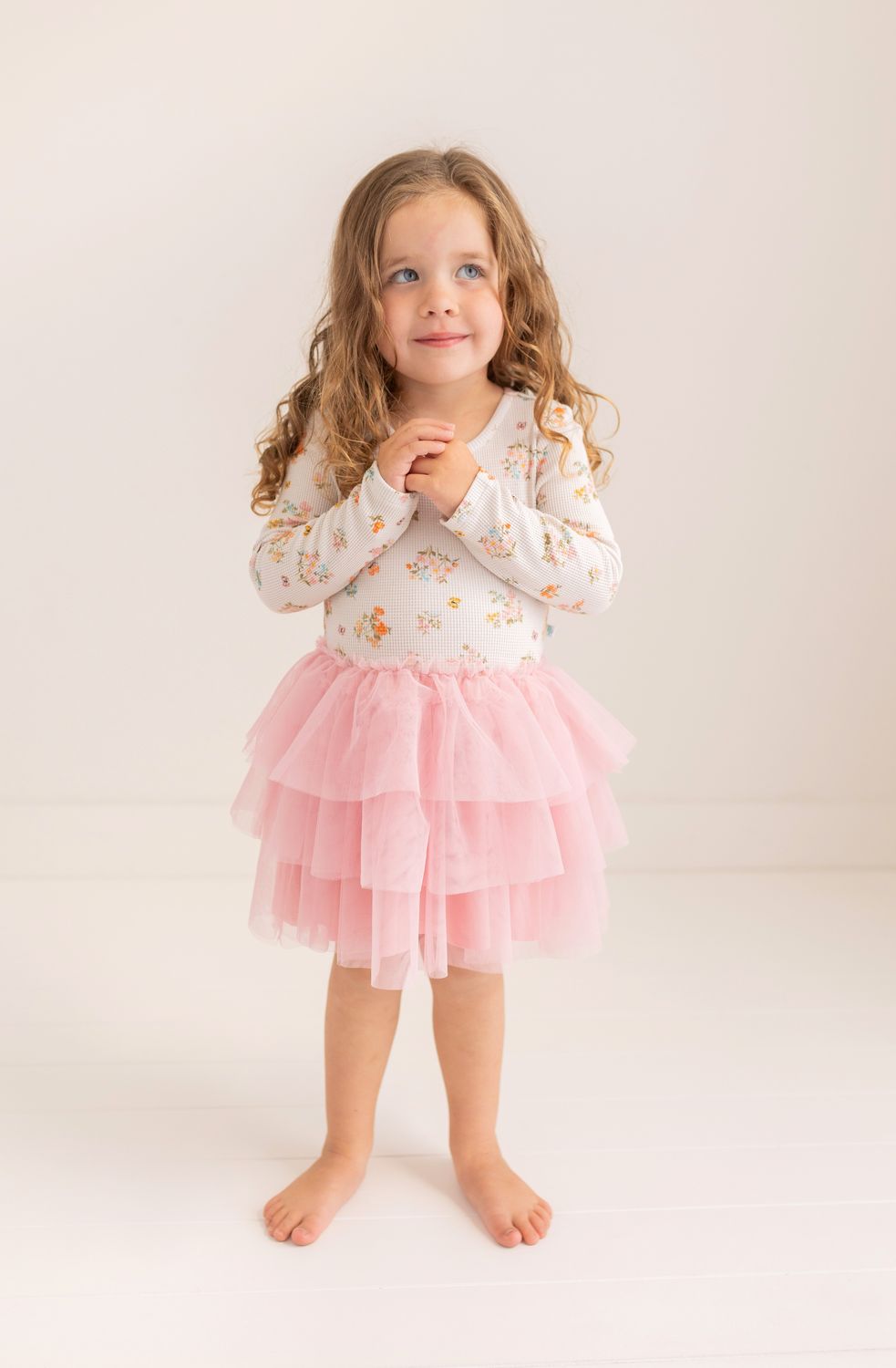 Clemence - LS Tulle Dress