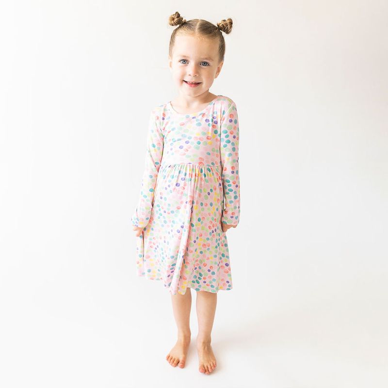 Estelle L/S Twirl Dress