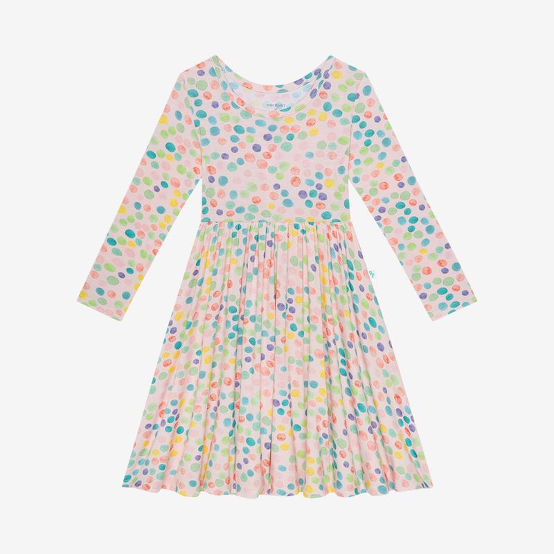 Estelle L/S Twirl Dress
