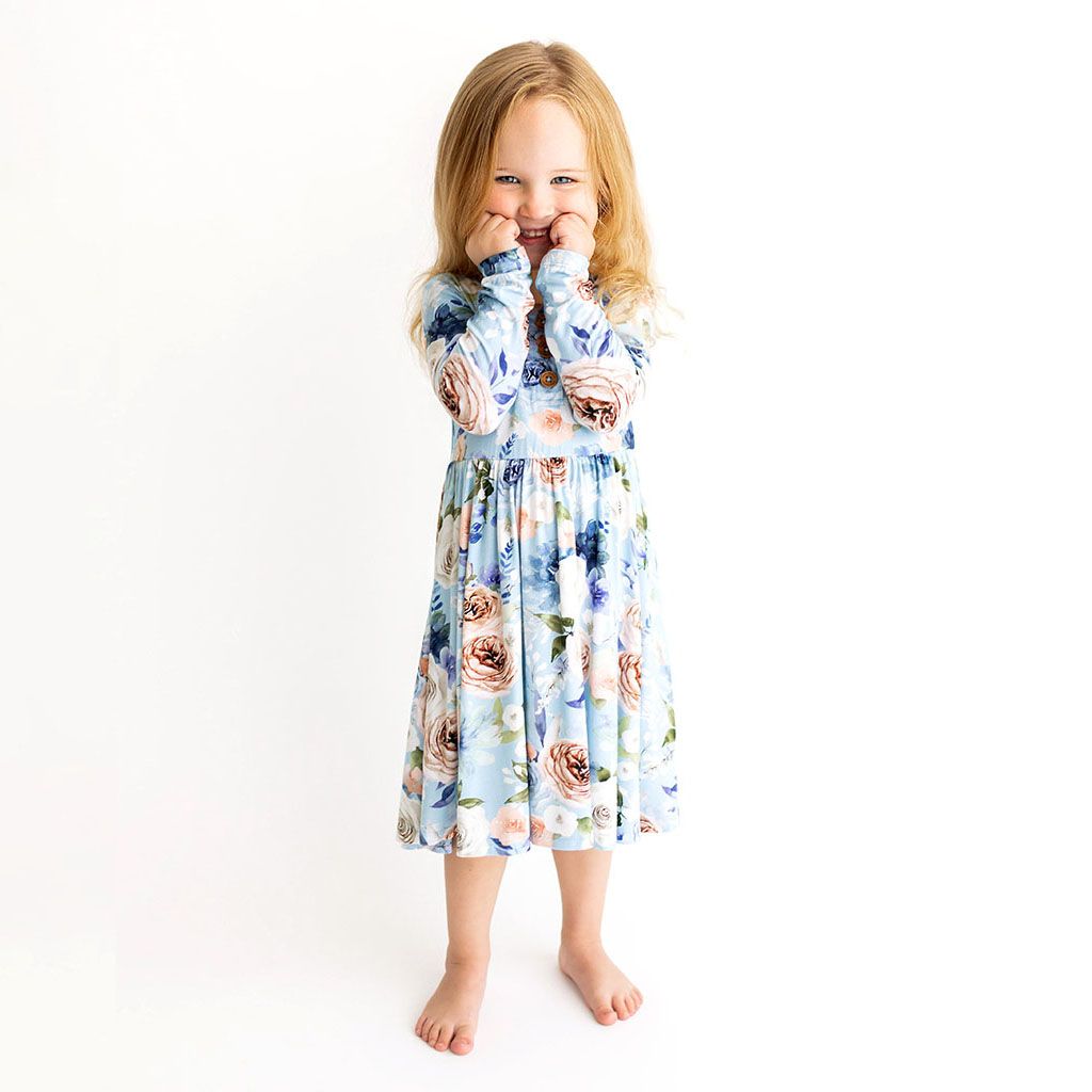Frostine Henley Twirl Dress