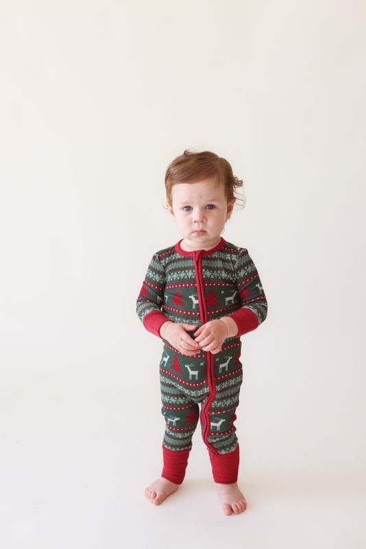 Holiday Fair Isle - Convertible One Piece