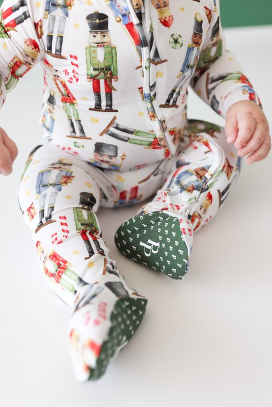 Nutcracker - Zippered Footie