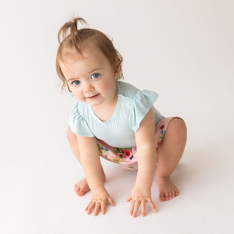 Ruffled Sleeve &amp; Skort Set - Annabelle