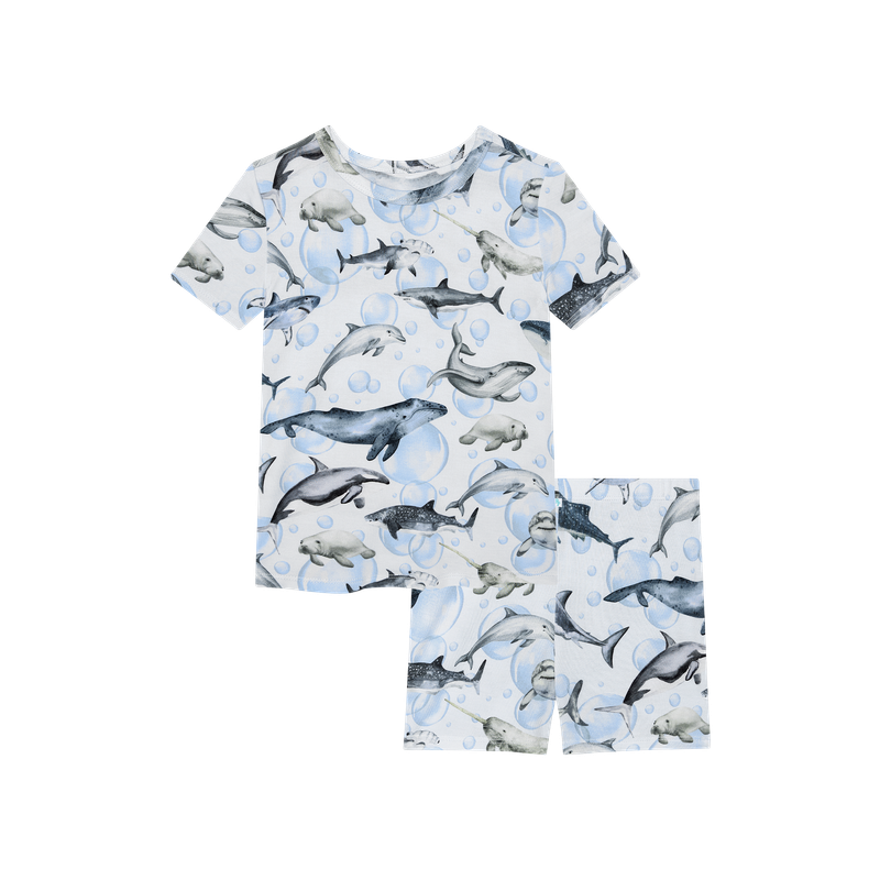 Sharkly - Short Sleeve Basic Pajama