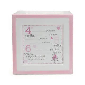 Announcement Block To Grow On Pink