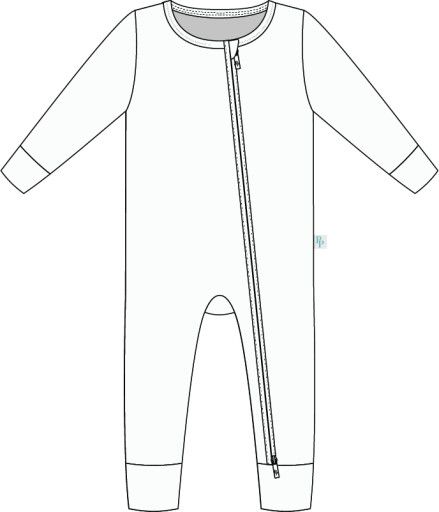 Annie - Convertible One Piece, Color: GREY, Size: 9-12 Mos.