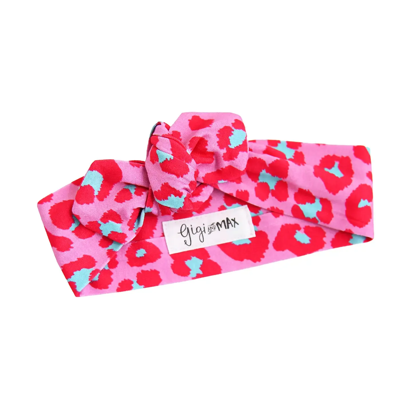 Zuri Leopard TOPKNOT HEADBAND