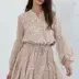 Dusty Rose w/Cream Dress