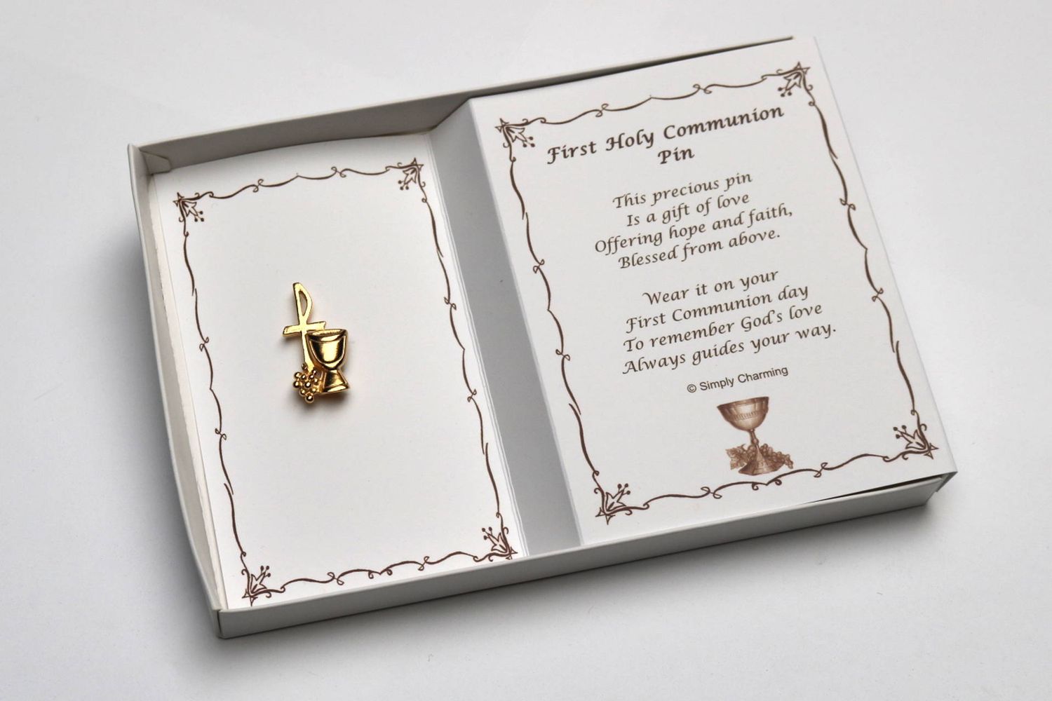 Chalice Pin, Color: Gold