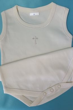 Boy Onesie w/ Cross