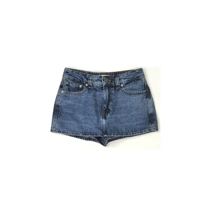 Girls Denim Mini Skort